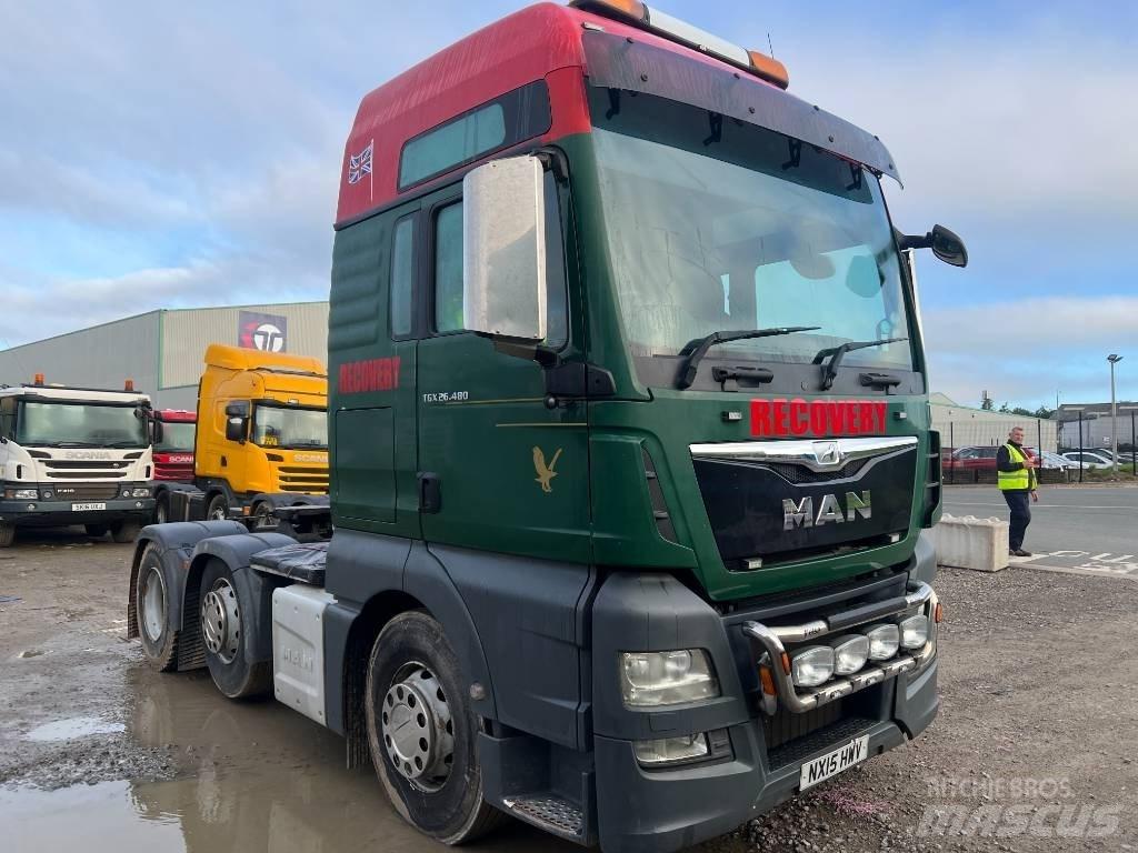 MAN TGX 26.480 Trækkere