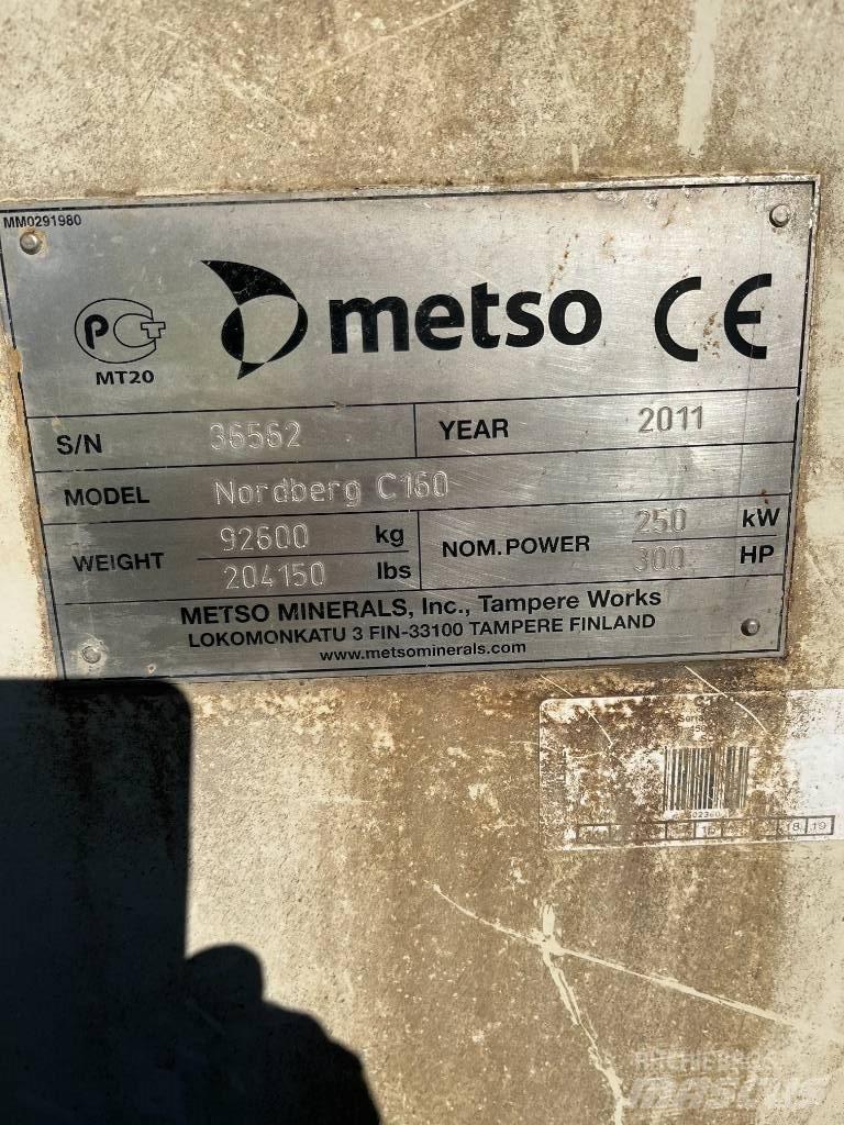 Metso C 160 Knusere - anlæg