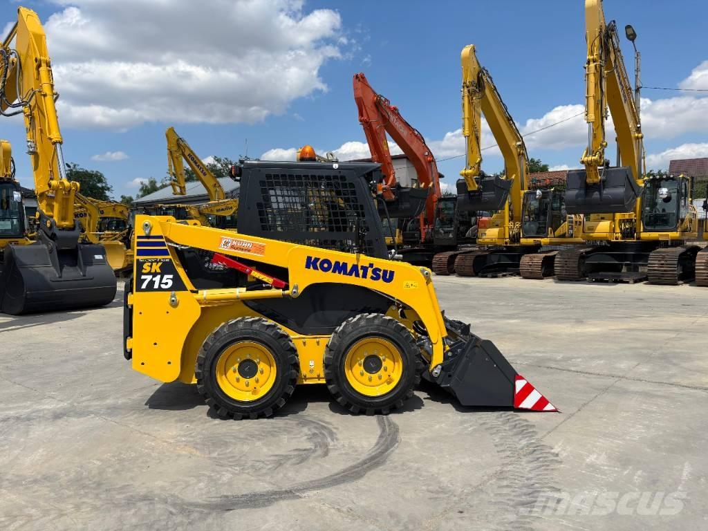 Komatsu SK 715-8 Minilæsser - skridstyret