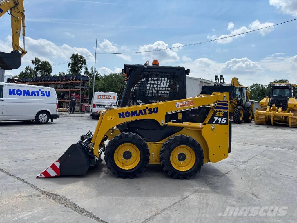 Komatsu SK 715-8 Minilæsser - skridstyret