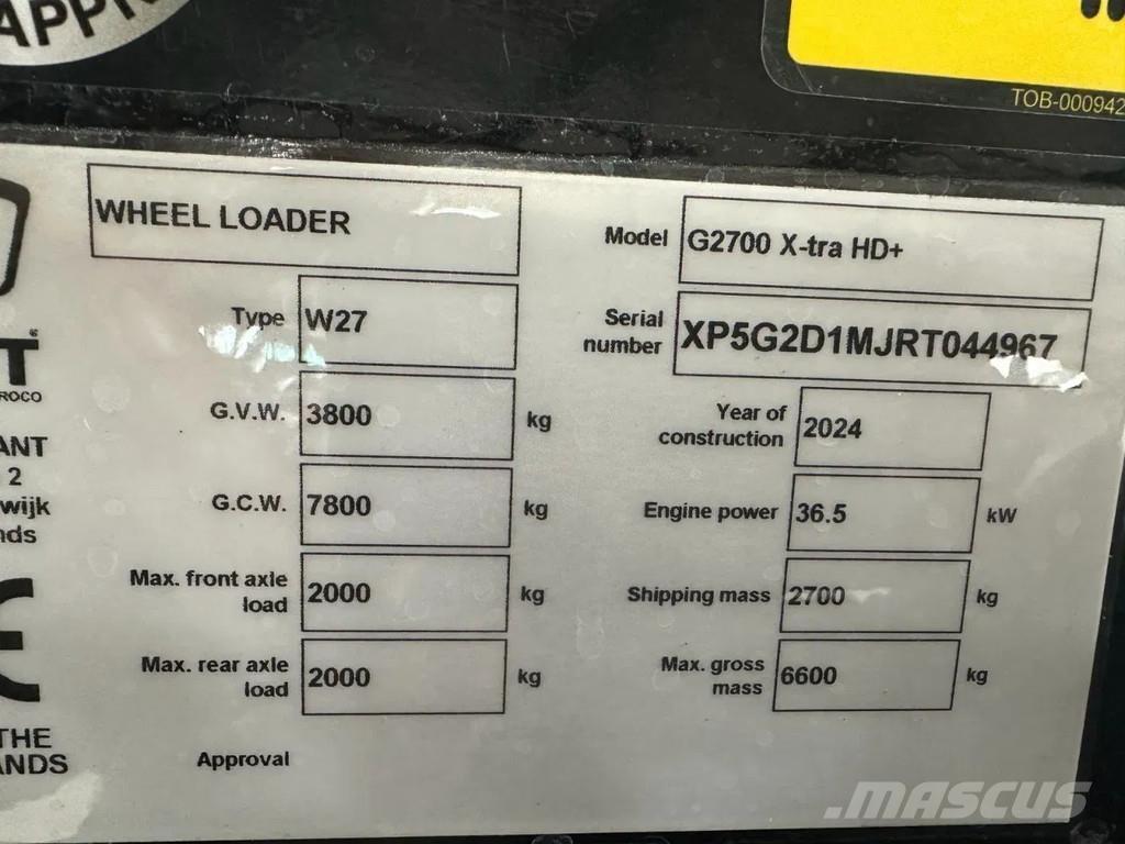 GiANT G2700HD+ Minilæsser - knækstyret