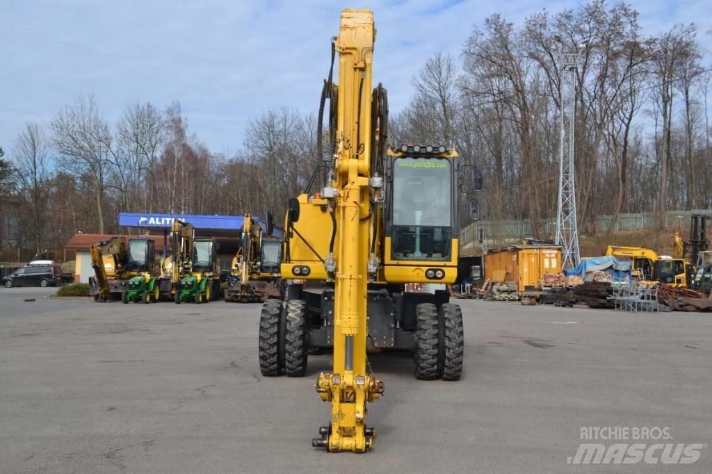 Komatsu PW 180-10 Gravemaskiner på hjul