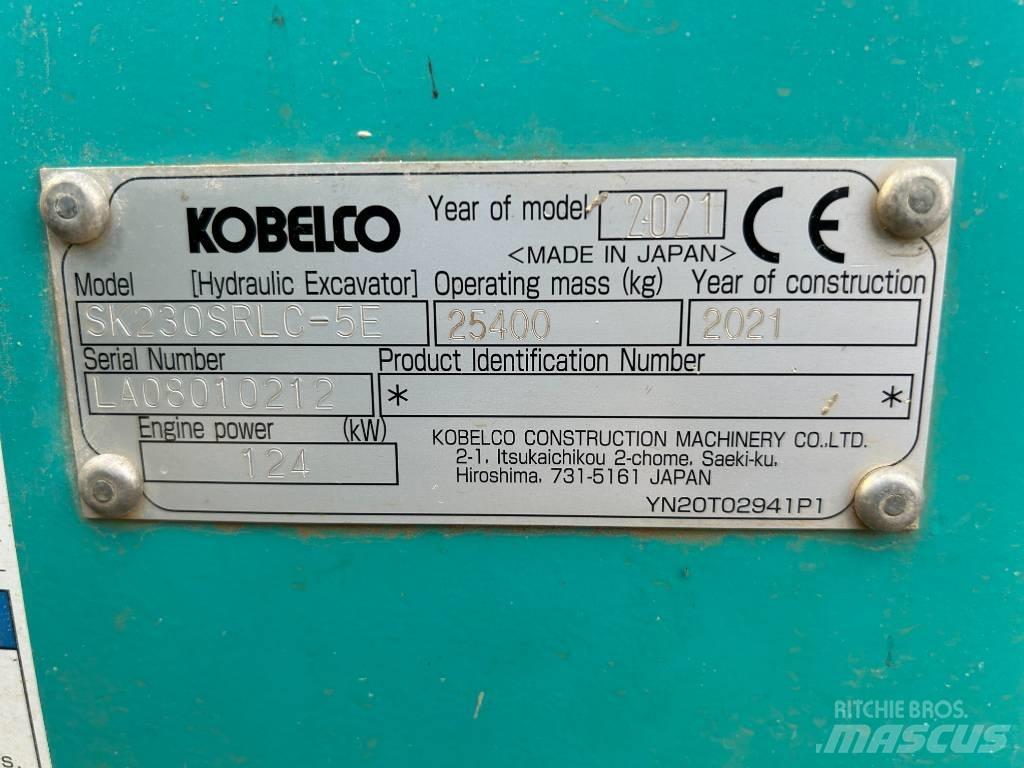 Kobelco SK 230 NLC-5 Gravemaskiner på larvebånd