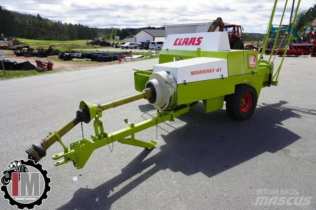 CLAAS Markant 41 Pressere til firkantede baller