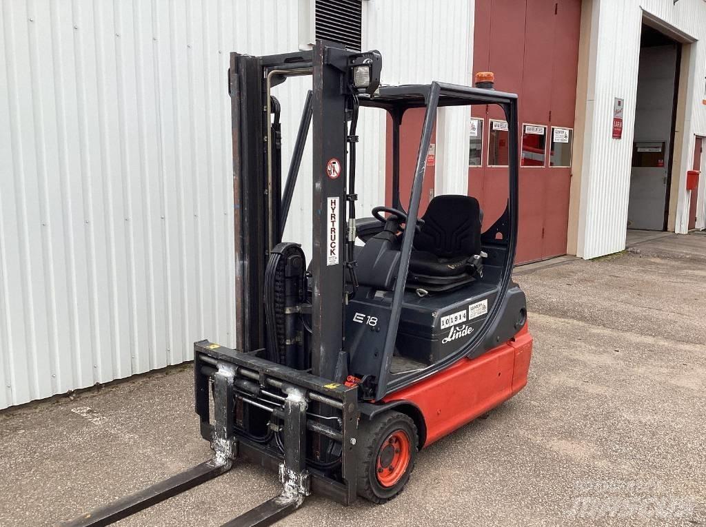 Linde E 18 C El gaffeltrucks