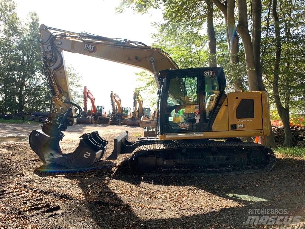 CAT 313 Gravemaskiner på larvebånd