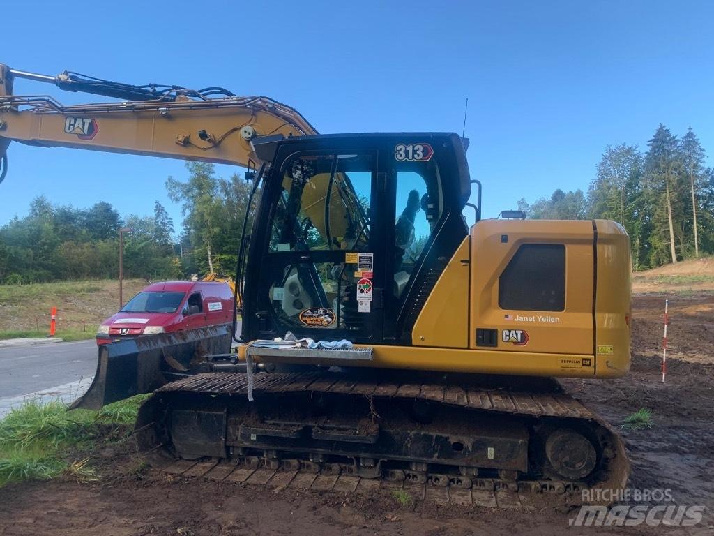 CAT 313 Gravemaskiner på larvebånd