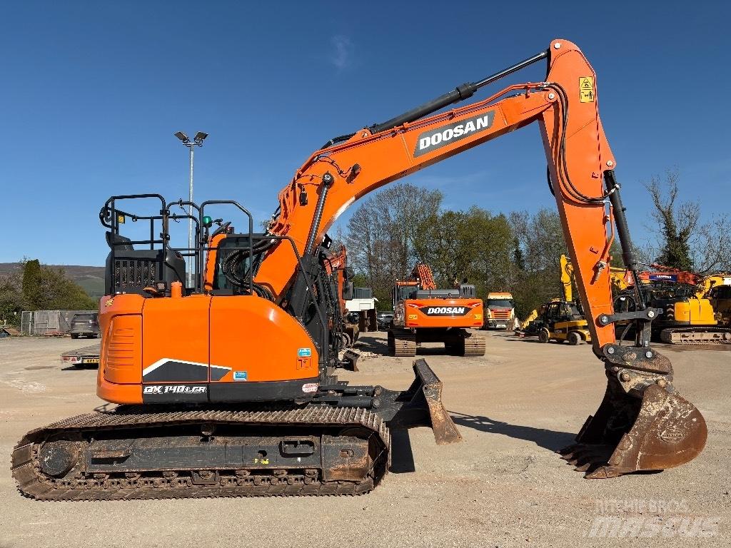 Doosan DX140LCR-7 Gravemaskiner på larvebånd