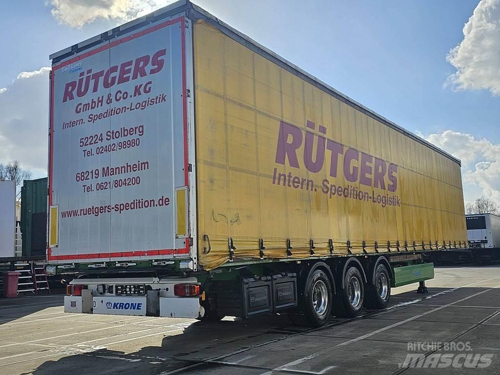 Krone SD COIL Semi-trailer med Gardinsider