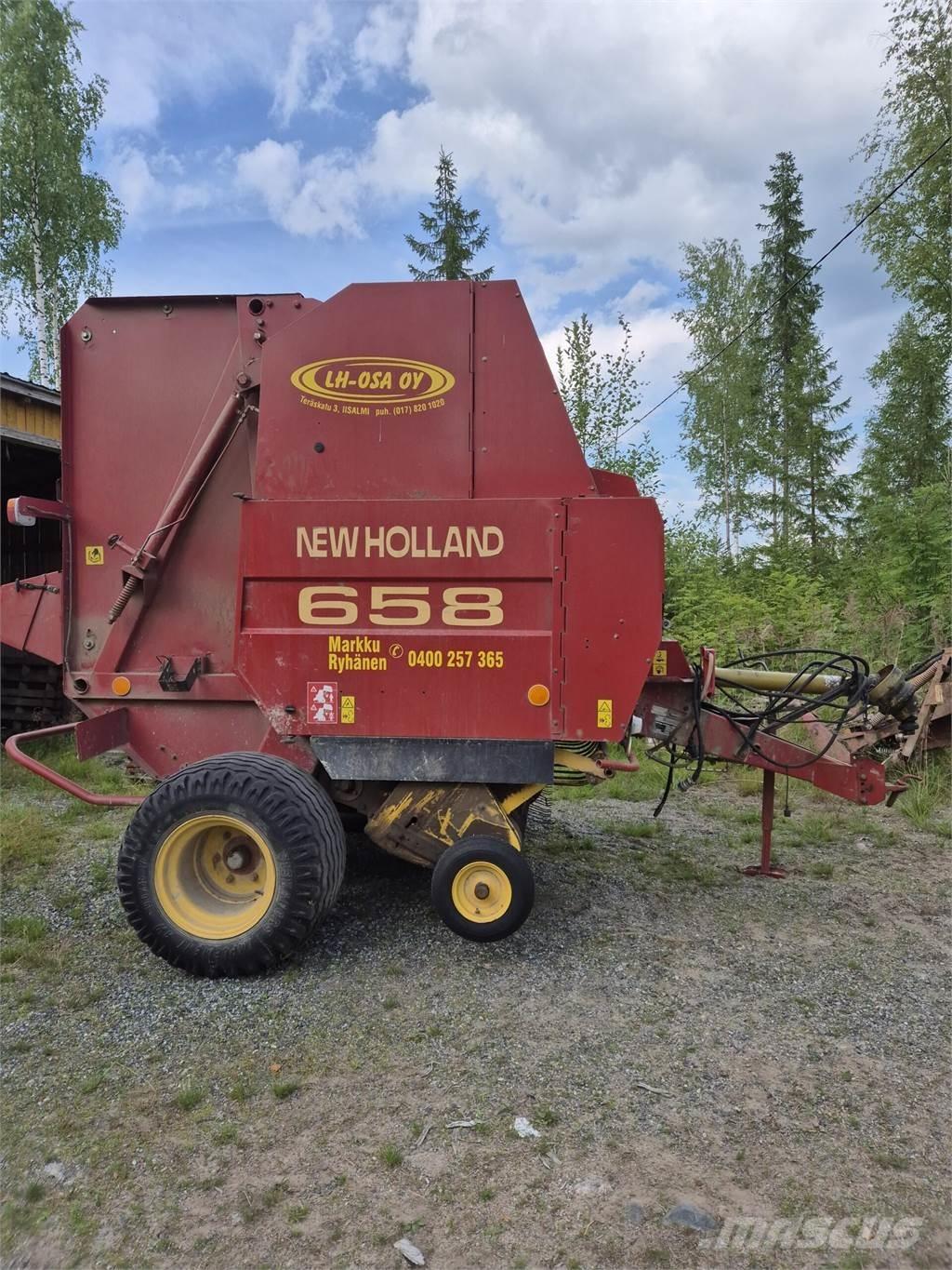 New Holland 658 Rundballe-pressere