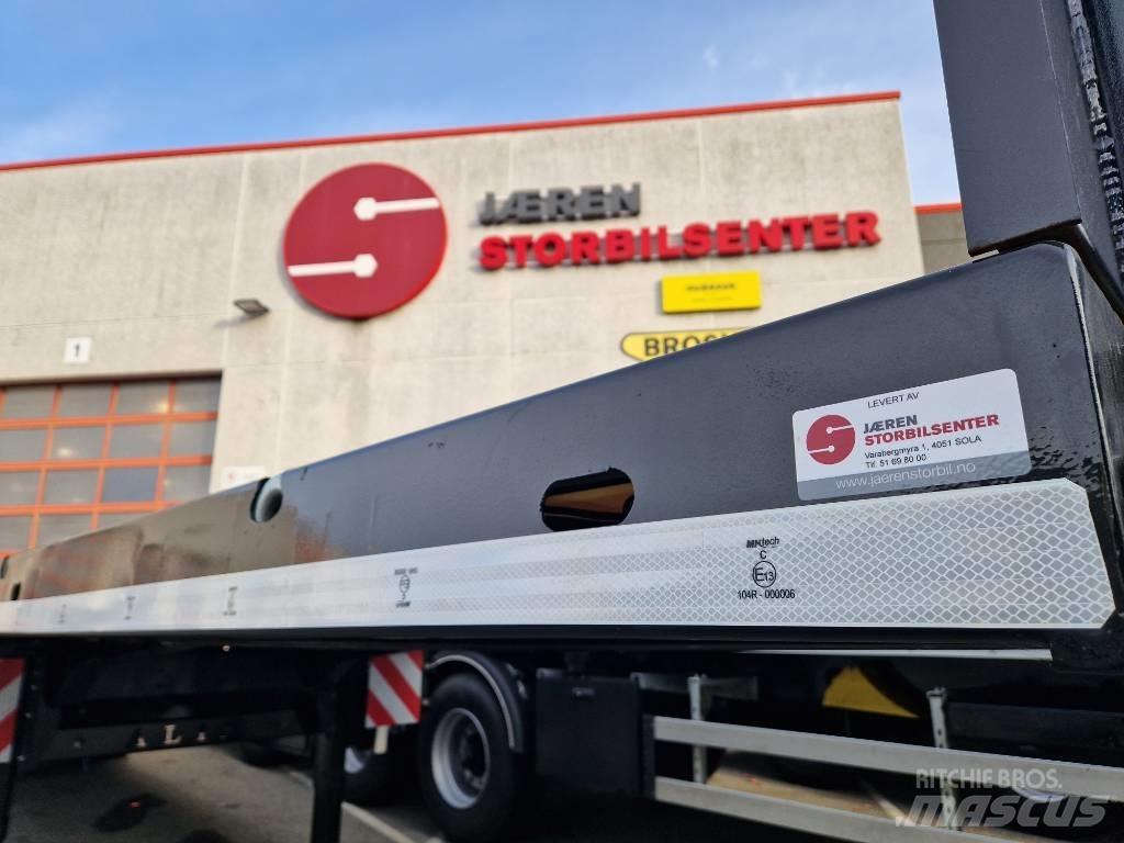 Alim leie pris mnd Semi-trailer med lad/flatbed