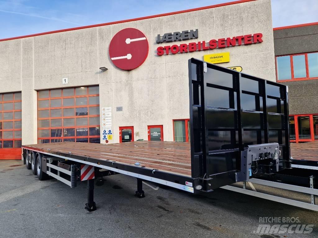 Alim leie pris mnd Semi-trailer med lad/flatbed