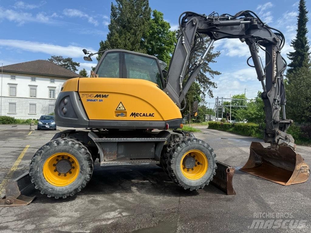 Mecalac 714 MW Gravemaskiner på hjul