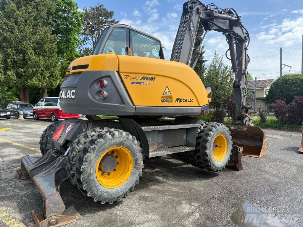 Mecalac 714 MW Gravemaskiner på hjul