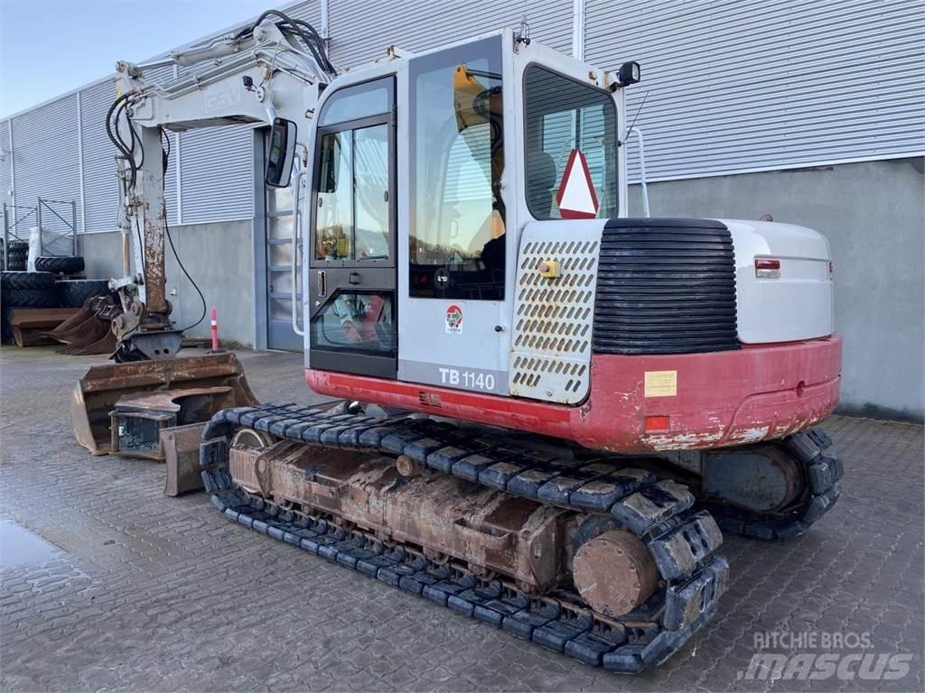 Takeuchi TB1140 Gravemaskiner på larvebånd
