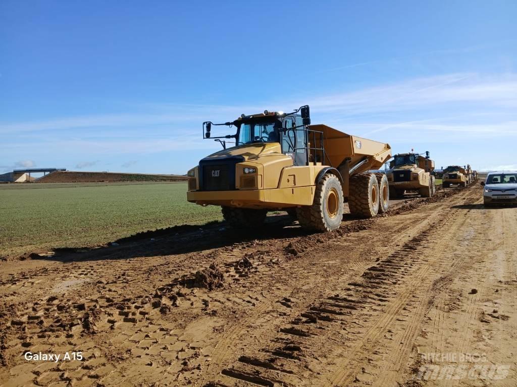 CAT 745 Terrængående lastbiler