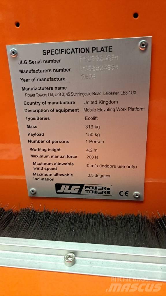 JLG Ecolift (NEW 2024) Andre lifte og platforme