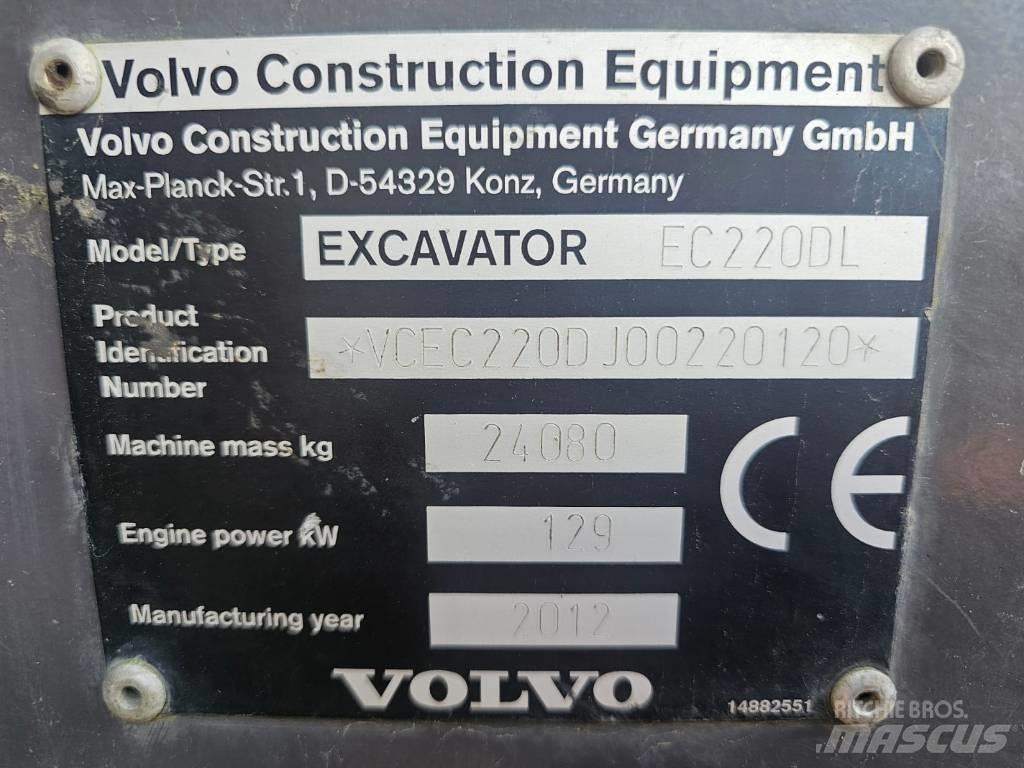 Volvo EC 220 DL Gravemaskiner på larvebånd