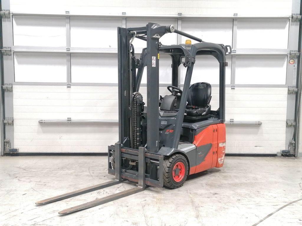 Linde E12-02 El gaffeltrucks