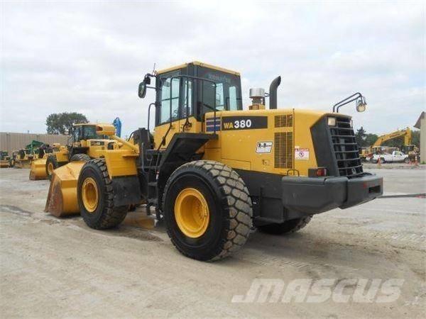 Komatsu WA 380-6 Læssemaskiner på hjul
