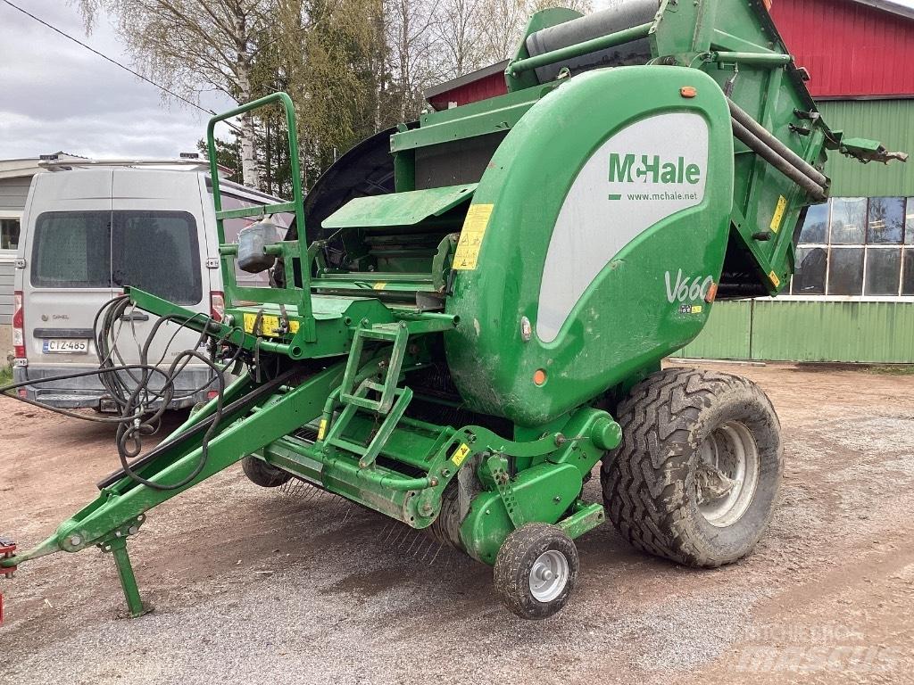 McHale V 660 Rundballe-pressere