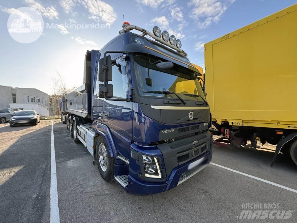 Volvo FMX 540 Lastbiler med tip