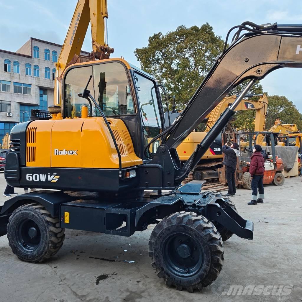 Hyundai Robex 60 W Gravemaskiner på hjul