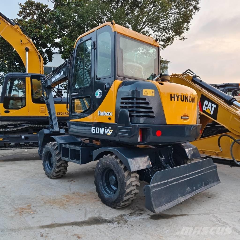 Hyundai Robex 60 W Gravemaskiner på hjul