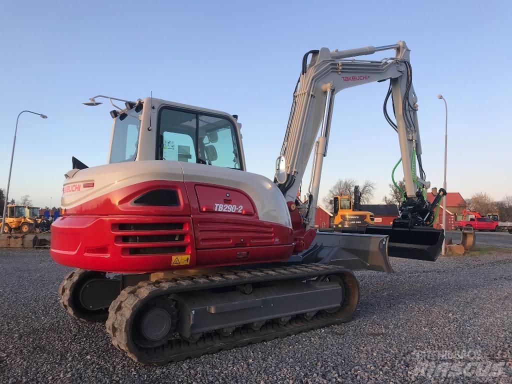 Takeuchi TB290-2 Midi-gravemaskiner 7t - 12t