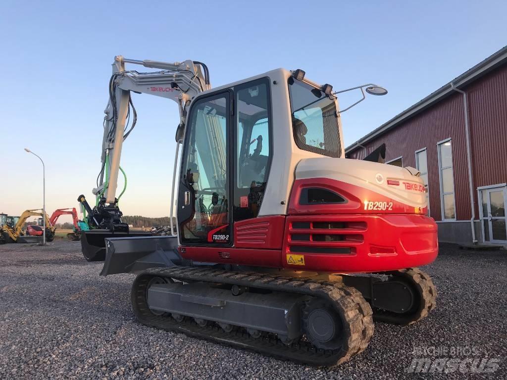 Takeuchi TB290-2 Midi-gravemaskiner 7t - 12t