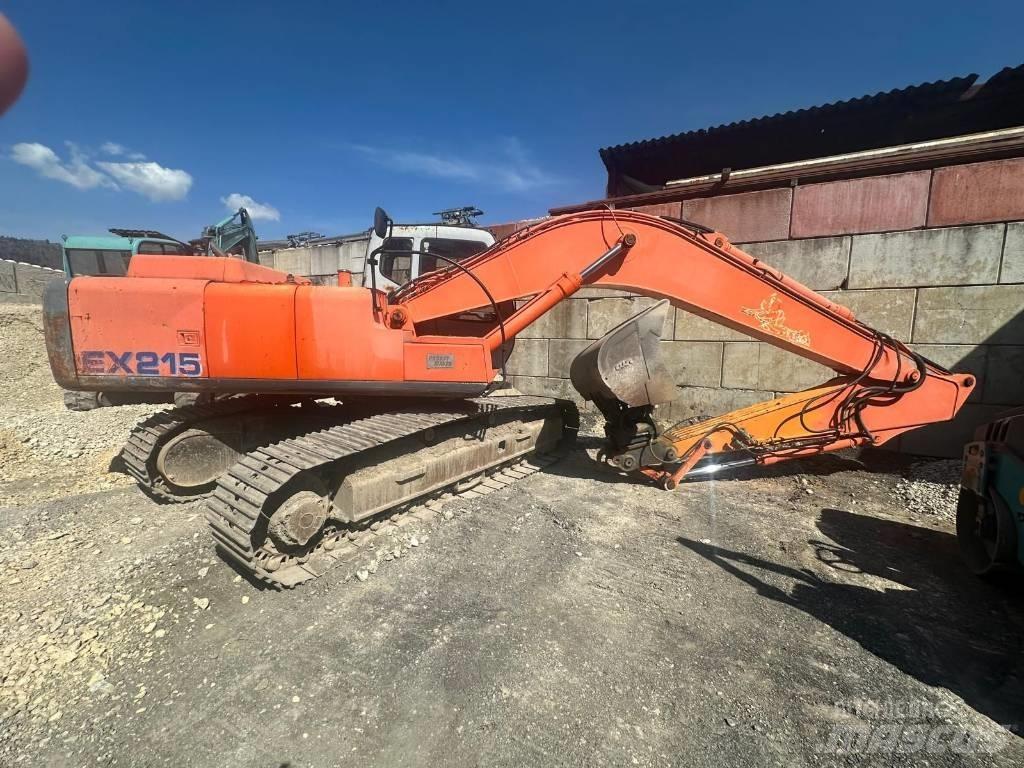 Fiat-Hitachi EX 215 Gravemaskiner på larvebånd