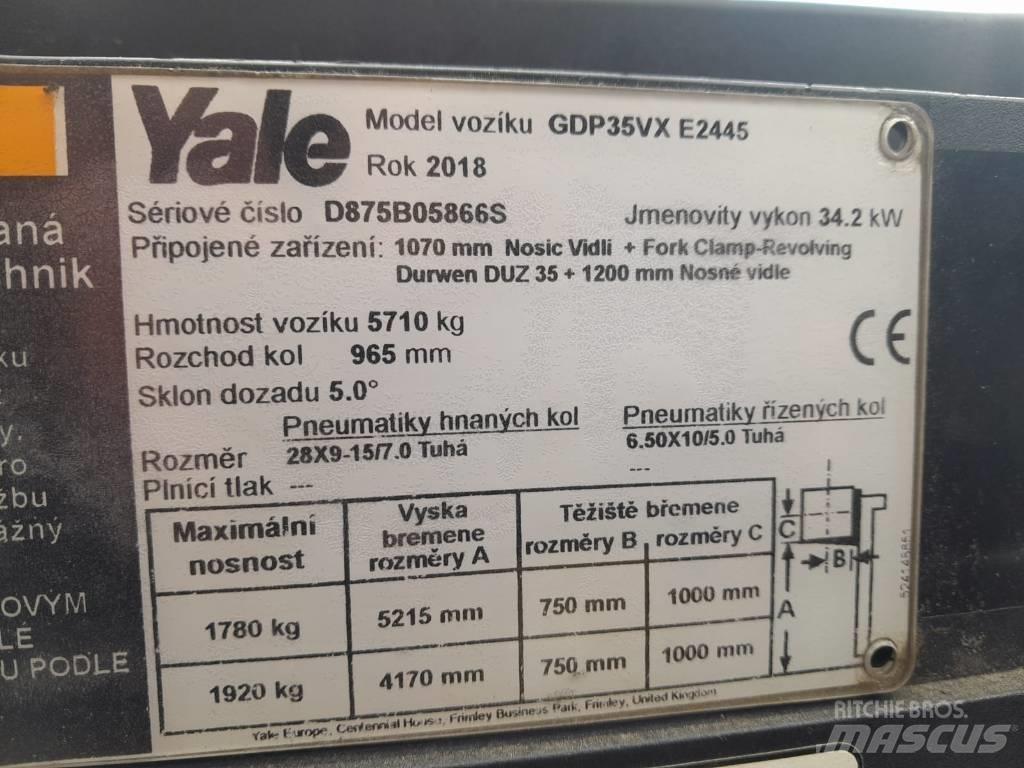 Yale GDP35VX Diesel gaffeltrucks