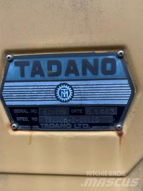 Tadano TR200M-2 Kraner til hårdt terræn