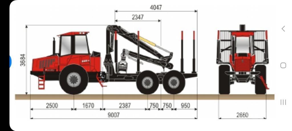 Valmetal 840.2 Udkørselsmaskiner