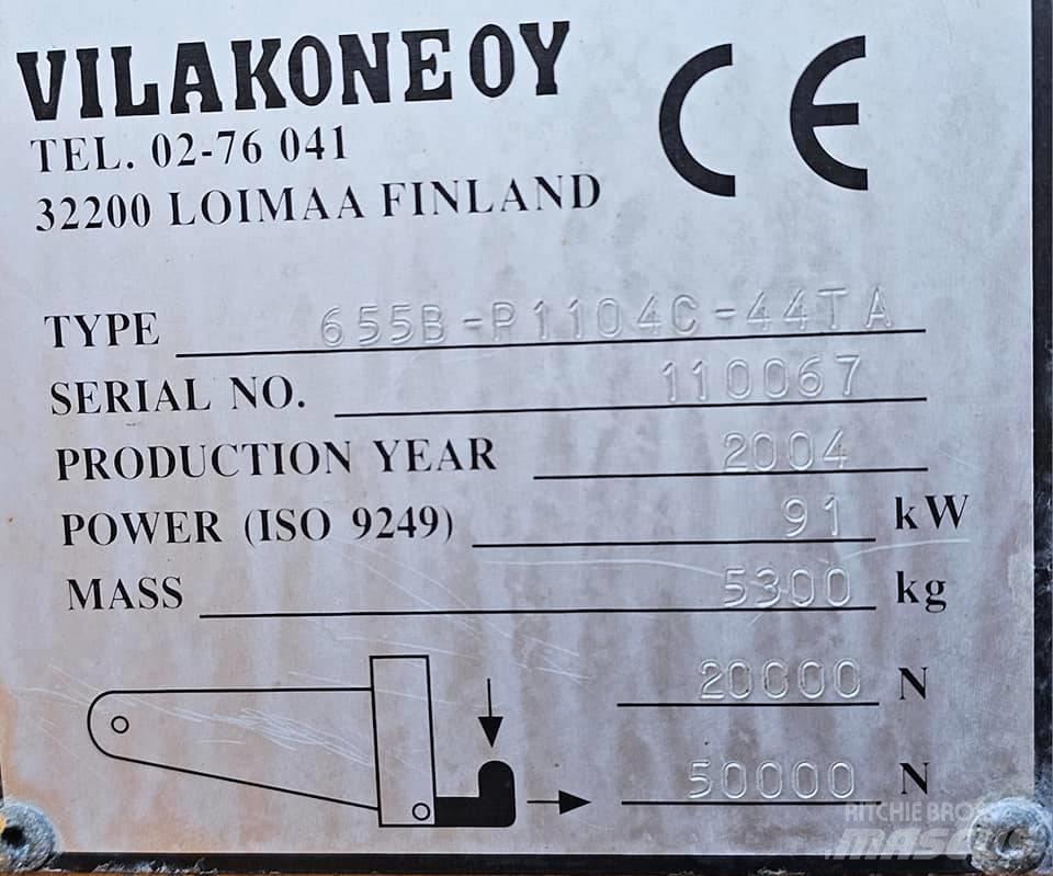 Wille 655b Gravemaskiner på hjul