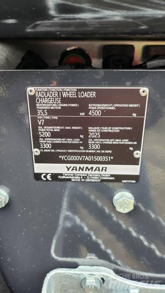Yanmar Radlader V7HW Læssemaskiner på hjul