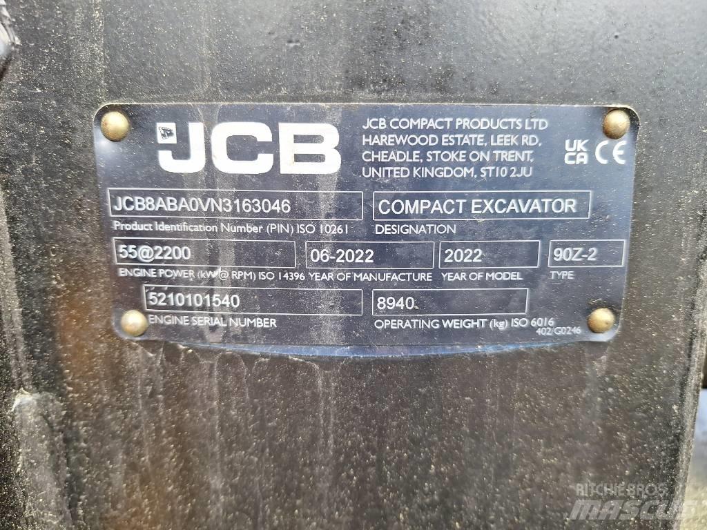 JCB 90 Z-2 Midi-gravemaskiner 7t - 12t