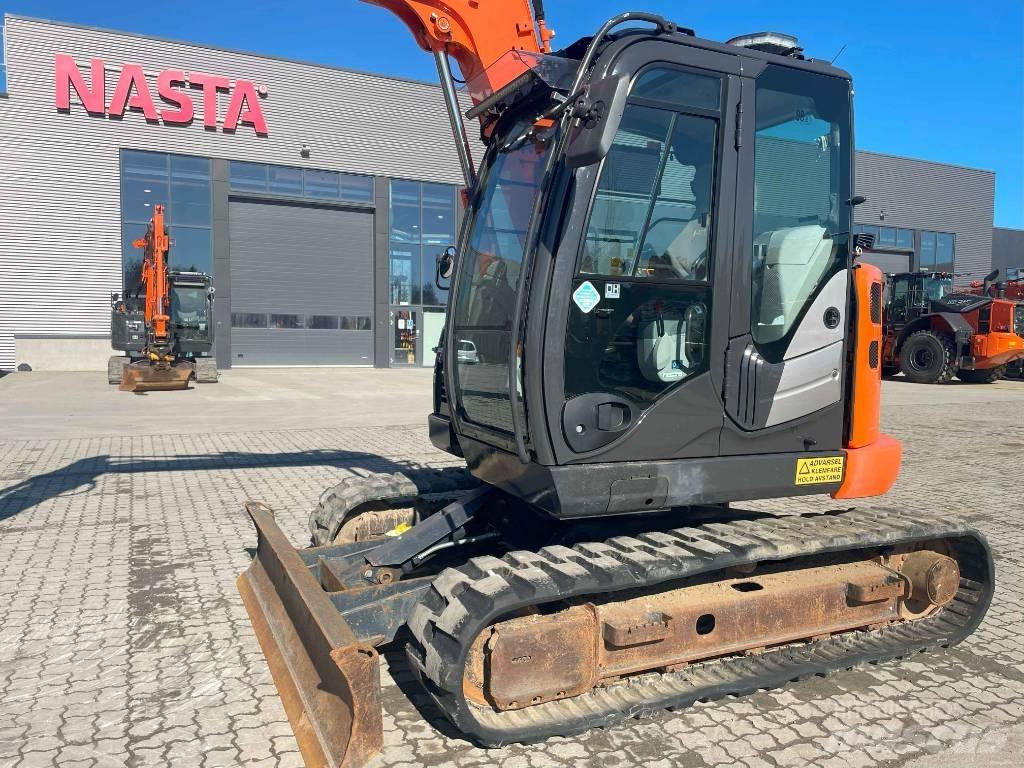 Hitachi ZX 85 US-6 Midi-gravemaskiner 7t - 12t
