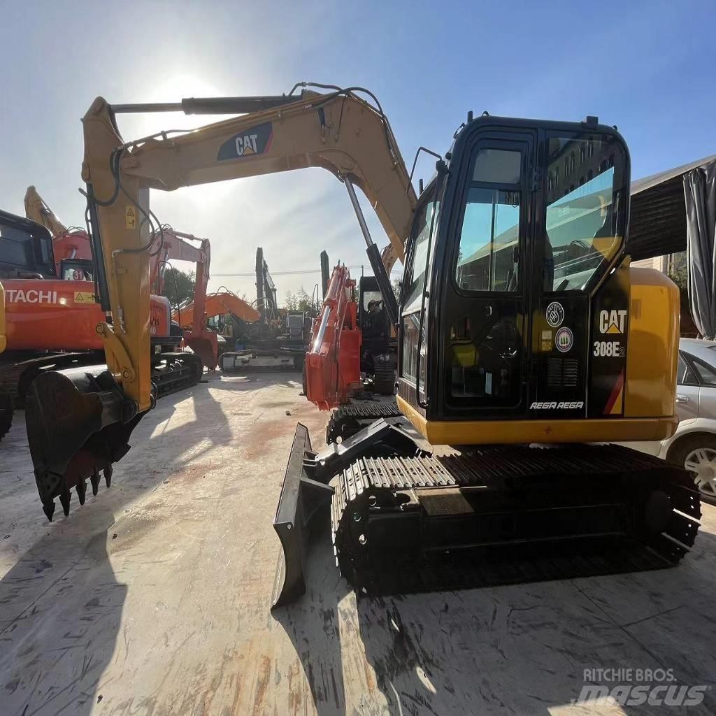 CAT 308 E 2 Gravemaskiner på larvebånd