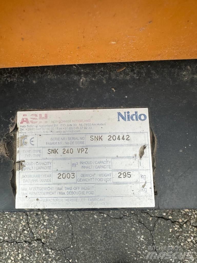 Nido SNK 240 VPZ Sneskovle og -plove