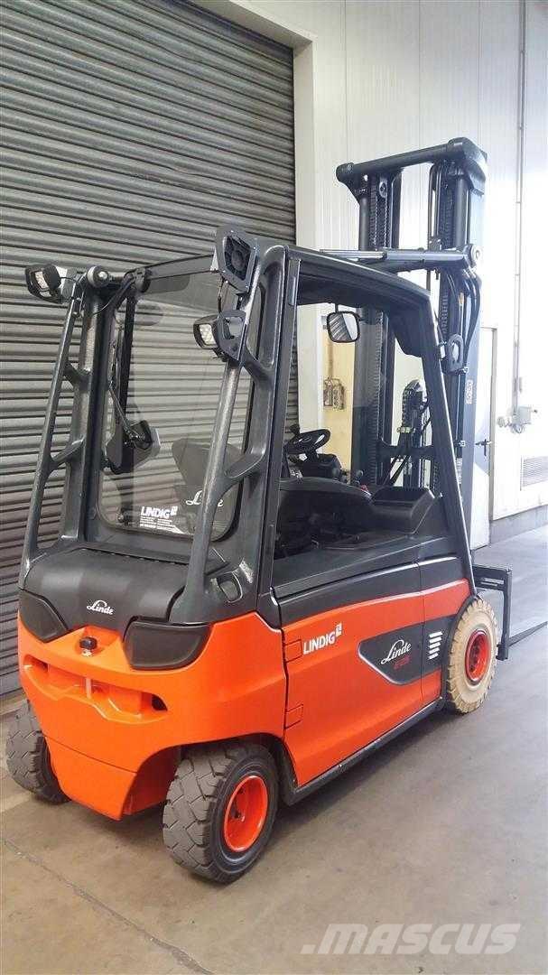 Linde E25L El gaffeltrucks