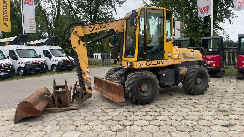 Gallmac WMW 100 Gravemaskiner på hjul