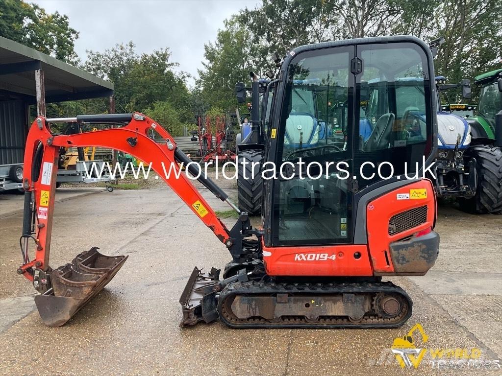 Kubota KX 019-4 Minigravemaskiner