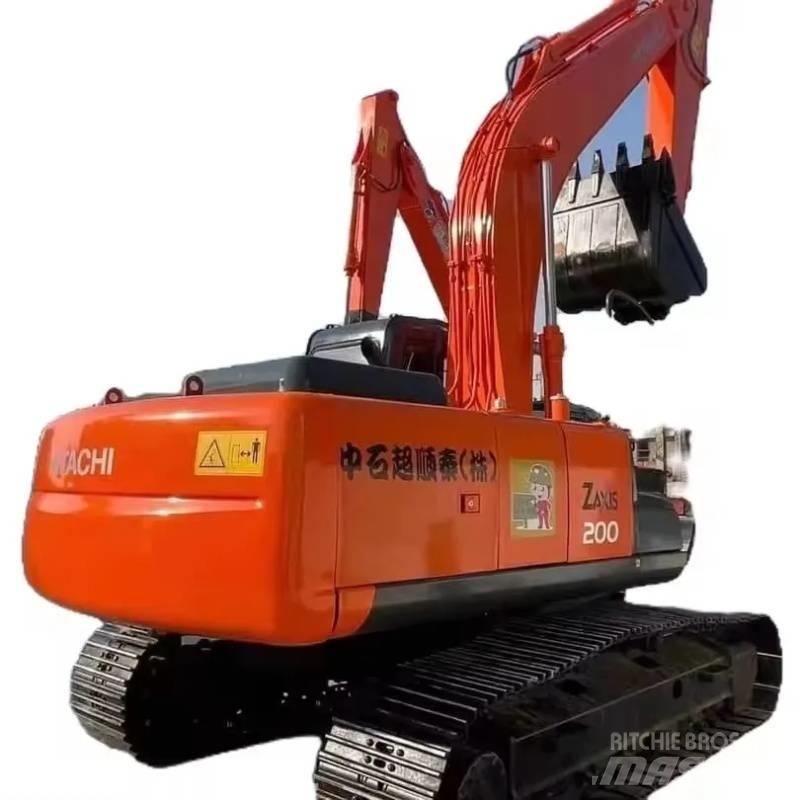 Hitachi ZX 200 Gravemaskiner på larvebånd