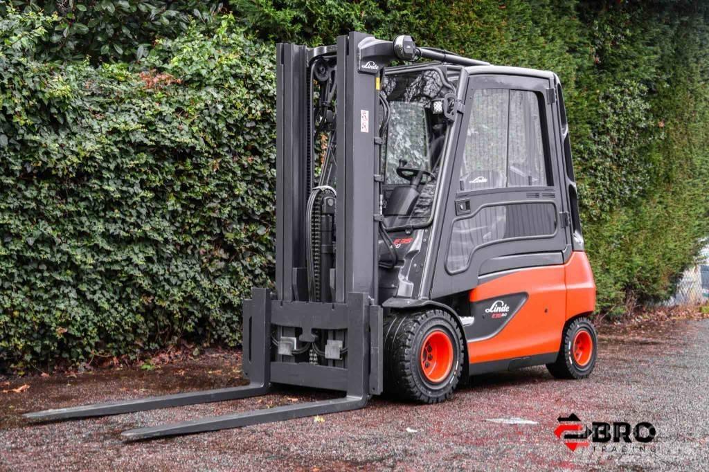 Linde E35L-01 El gaffeltrucks