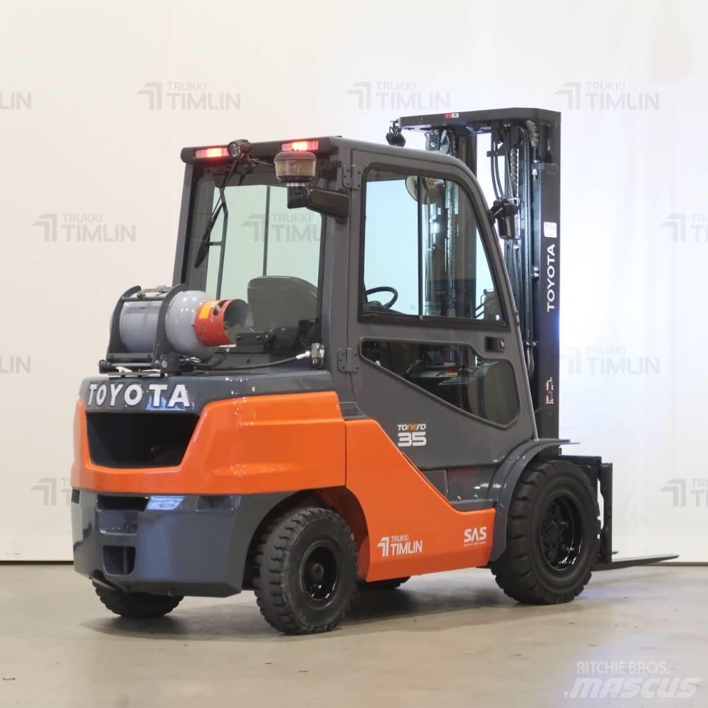 Toyota 02-8FGJF35 LPG gaffeltrucks