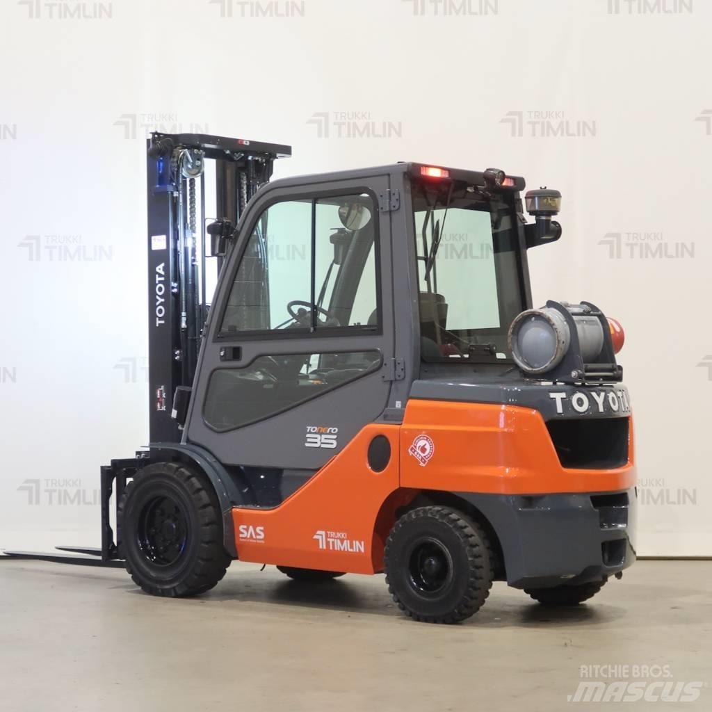 Toyota 02-8FGJF35 LPG gaffeltrucks