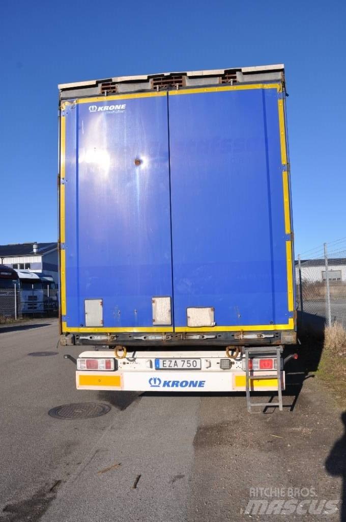 Krone Trailer Semi-trailer med Gardinsider