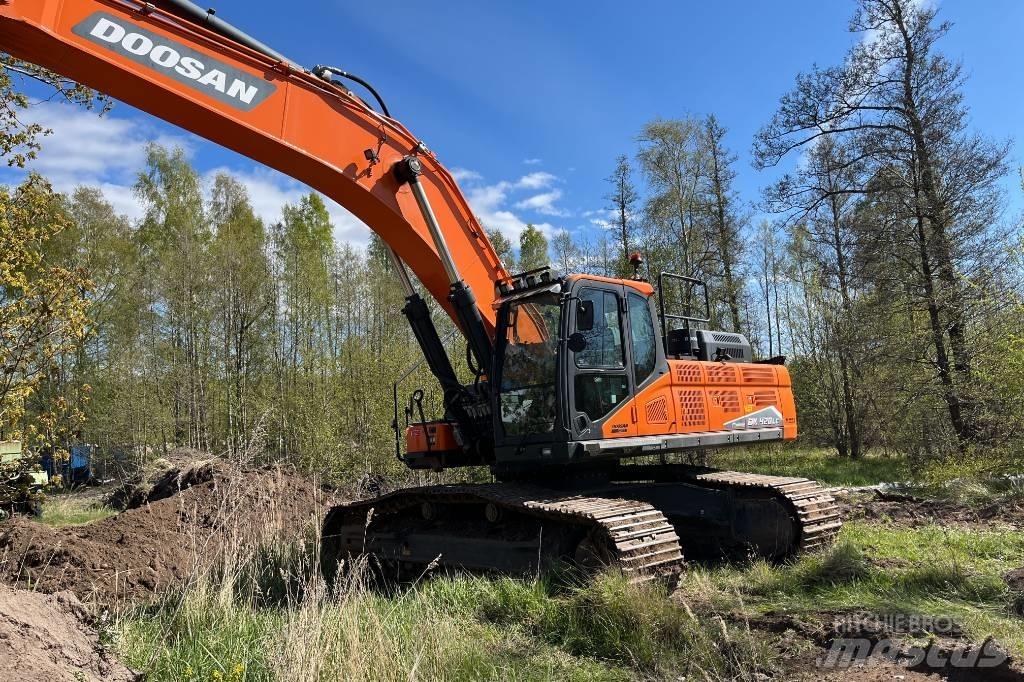 Doosan DX 420 LC Gravemaskiner på larvebånd
