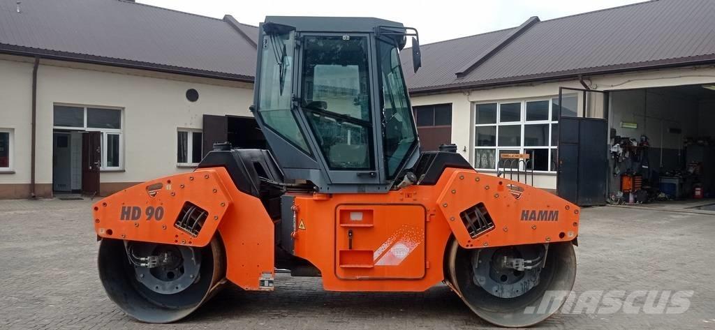 Hamm HD 90 Tvilling tromle